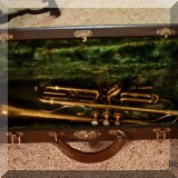 M02. Vintage H. N. White “The Gladiator” trumpet. 
